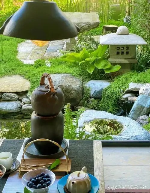园林茶歇接待
